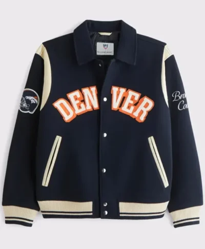 Denver Broncos Varsity Bomber Jacket