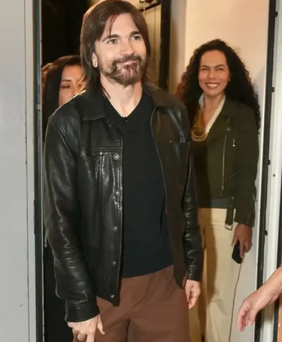 Despierta America 2026 Juanes Leather Jacket