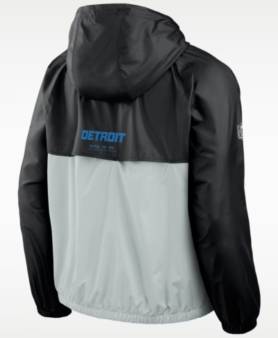 Detroit Lions NFL Nike Rivalries Hooded Windrunner Jacket