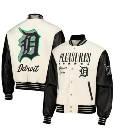 Detroit Tigers Black & White Logo Jacket
