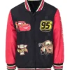 Disney Lightning McQueen Racer Varsity Jacket