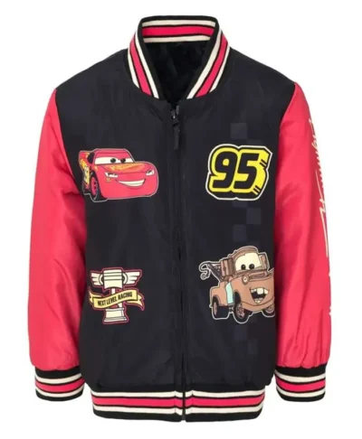 Disney Lightning McQueen Racer Varsity Jacket
