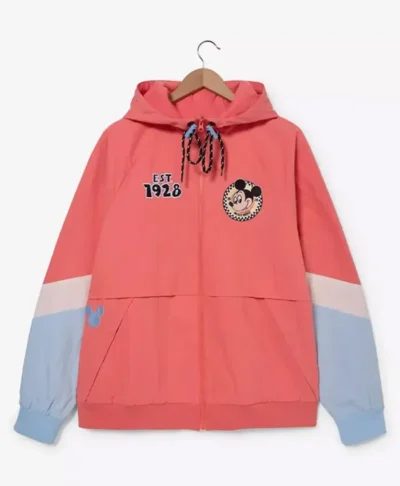 Disney Mickey Mouse Colorblock Hooded Jacket