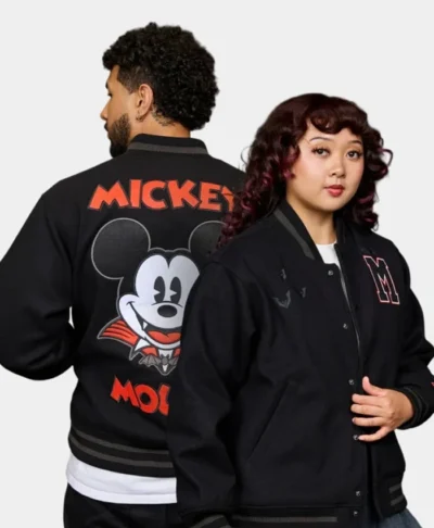 Disney Mickey Mouse Vampire Varsity Jacket Cakeworthy