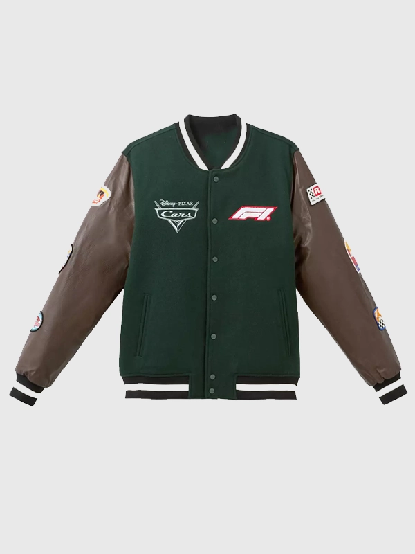 Disney x Formula 1 Lightning McQueen Varsity Jacket