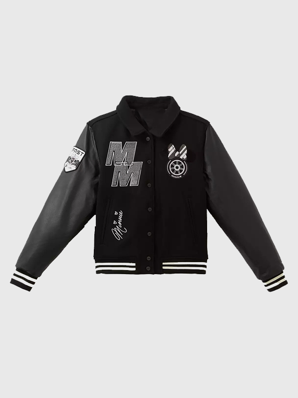 Disney x Formula 1 Minnie Mouse Varsity Jacket