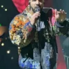 Drake Chrome Hearts Multicolor Leather Jacket