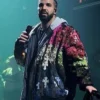 Drake Chrome Hearts Multicolor Leather Jacket