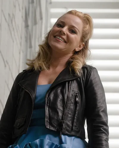 Elizabeth Banks Miniature Wife Black Jacket