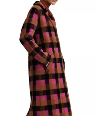Elsbeth 2024 Carrie Preston Plaid Coat