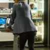 Emilia Fox Silent Witness S21 Blue Coat