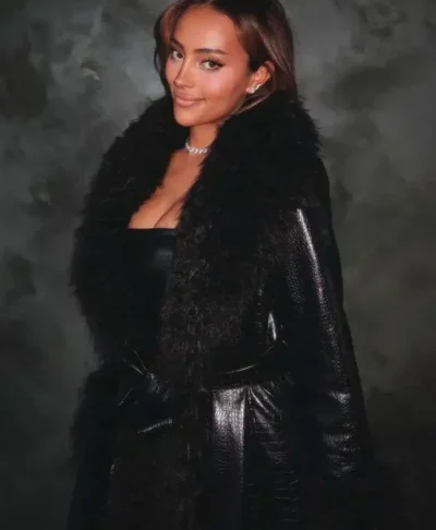 Emira D’Spain Next Gen NYC Fur Coat