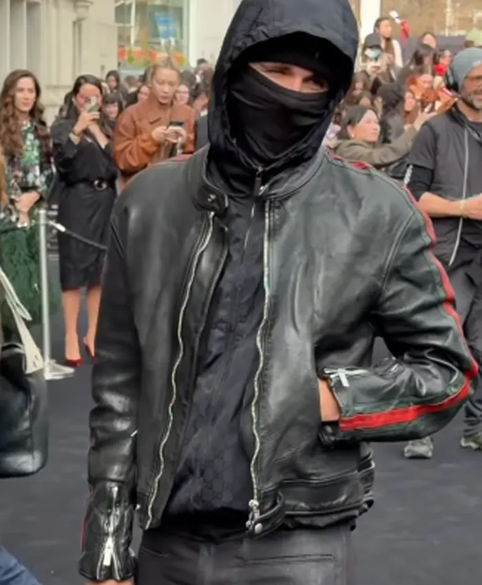 EsDeeKid Gucci Primavera Black Leather Jacket