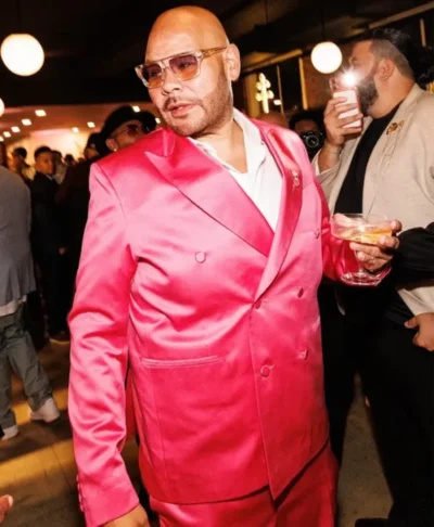 Fat Joe 56th Birthday Pink Blazer