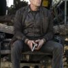 Fear the Walking Dead Garret Dillahunt Brown Leather Vest