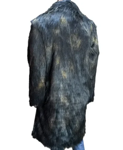 Fight Club Brad Pitt Fur Coat