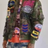 First Row ACT TODAY Multi Patches MA-1 Bomber Jacket