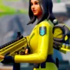 Fortnite Yellow Leather Blazer Jacket