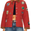 Found Quilt Patch Red Jacket