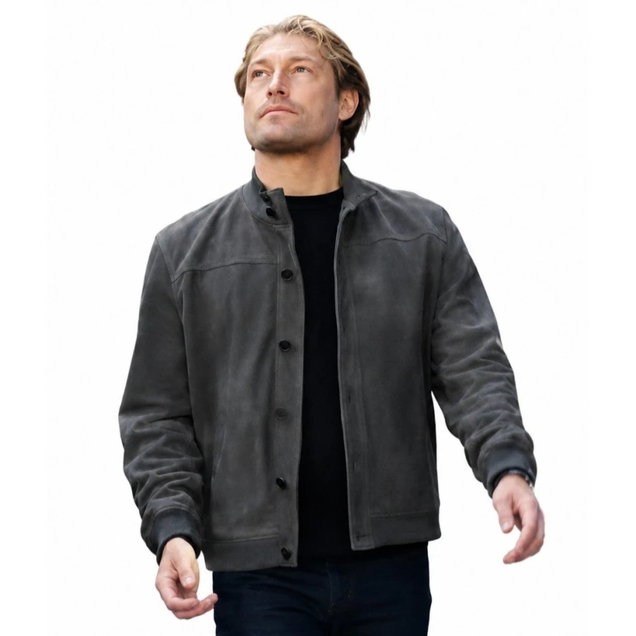 Freddy-Horniman-The-Gentlemen-S02-Grey-Suede-Jacket.webp