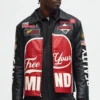 Free Your Mind Faux Leather Racing Jacket