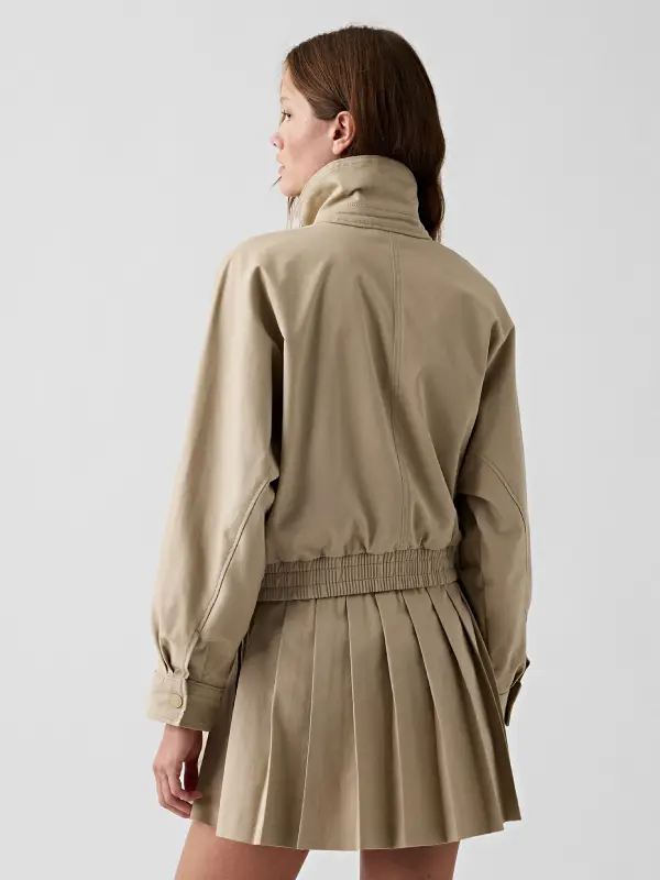 Gap × Malbon Twill Bomber Jacket