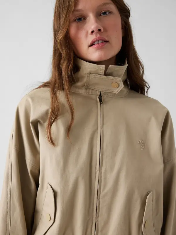Gap × Malbon Twill Bomber Jacket