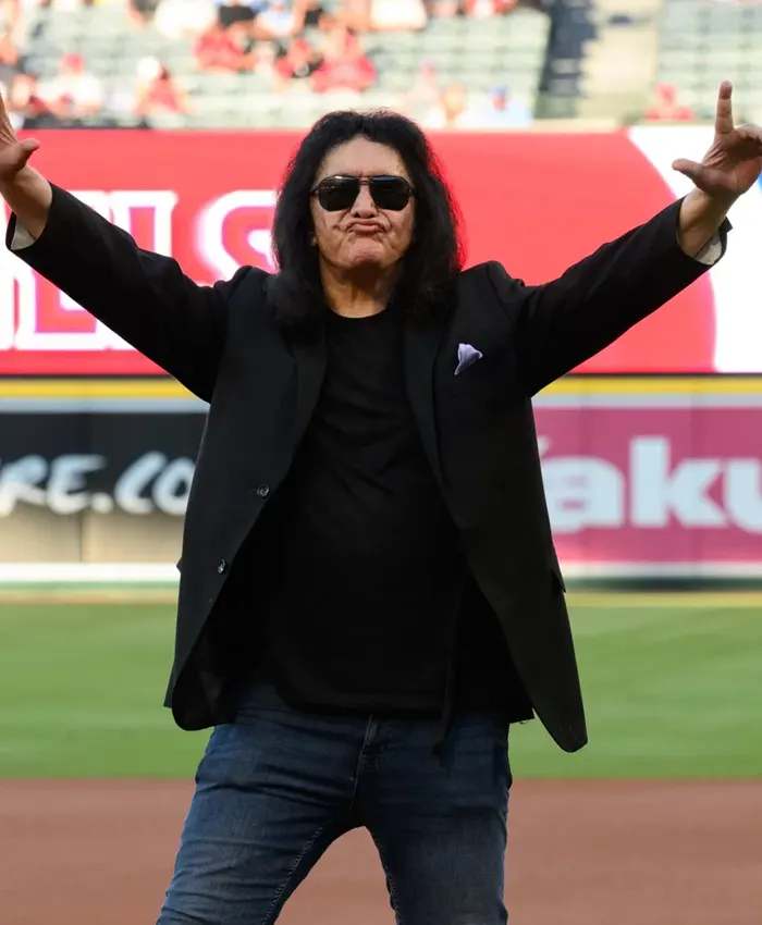 Gene Simmons Los Angeles Angels Game 2026 Blazer