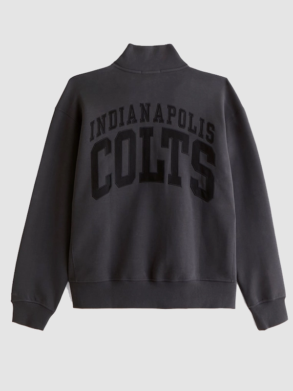 Indianapolis Colts Abercrombie & Fitch Half-Zip Sweatshirt - Image 2