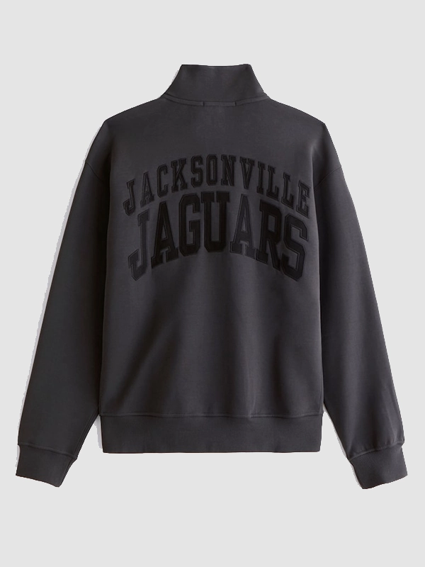 Jacksonville Jaguars Abercrombie & Fitch Half-Zip Sweatshirt - Image 3