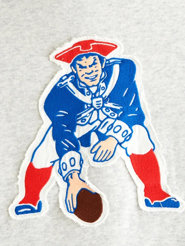 New England Patriots Abercrombie & Fitch Popover Hoodie - Image 2