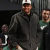 Giannis Antetokounmpo 2026 Black Denim Trucker Jacket