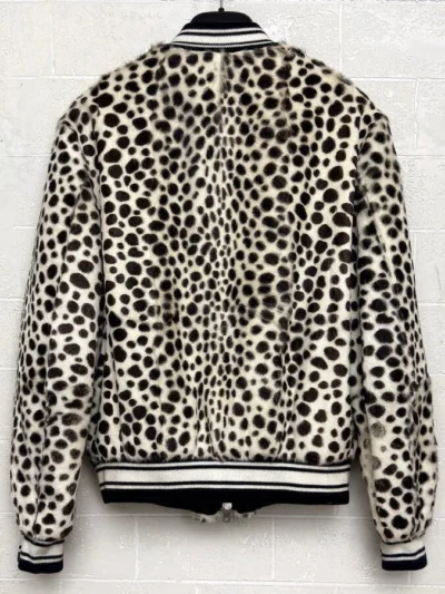 Givenchy FW06 Dalmatian Print Bomber Jacket