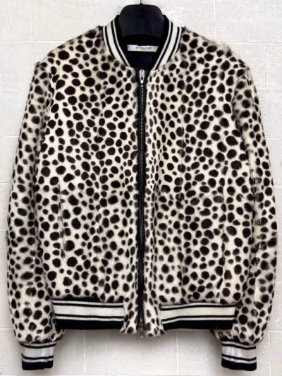 Givenchy FW06 Dalmatian Print Bomber Jacket