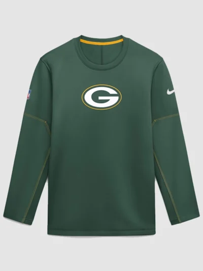 Green Bay Packers 2026 Sideline Coaches Sweatshirt