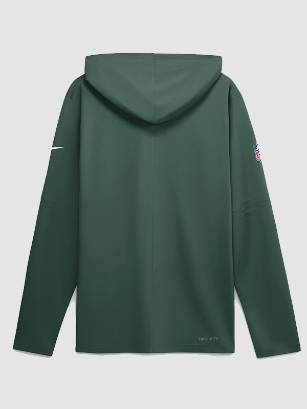 Green Bay Packers 2026 Sideline Long Sleeve Hooded T-Shirt - Image 4