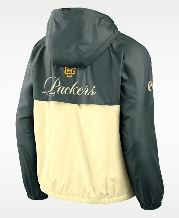 Green Bay Packers NFL Nike Rivalries Hooded Windrunner Jacket