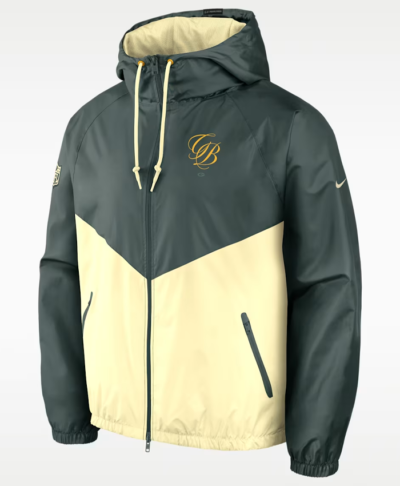 Green Bay Packers NFL Nike Rivalries Hooded Windrunner Jacket