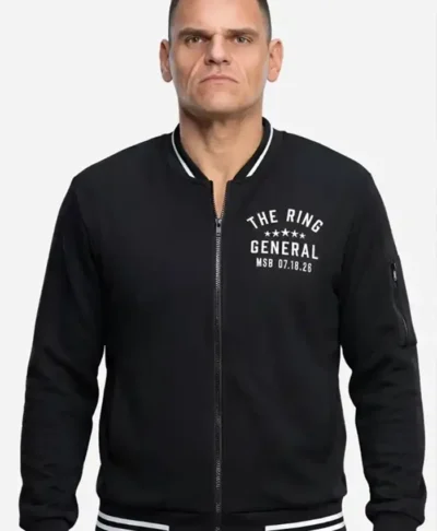 Gunther SummerSlam 2026 Black Bomber Jacket