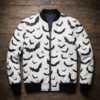 Halloween Black Bats Bomber Jacket