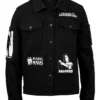 Halloween Michael Meyers Black Denim Jacket