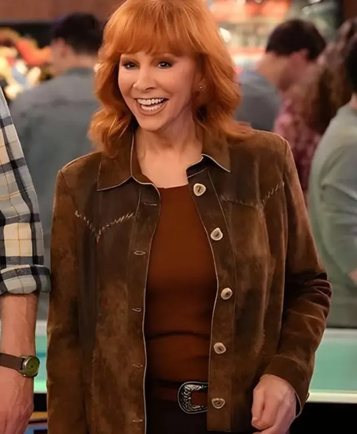 Happy’s Place S02 Bobbie Suede Leather Jacket