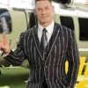 Head Of State John Cena Screening Striped Blazer