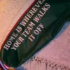 Heineken Green Leather Bomber Jacket