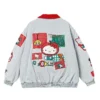 Hello-Kitty-Fruit-Party-Denim-grey-Bomber-Jacket.webp