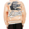 Hellstar x Avirex Men’s Leather Bomber Jacket