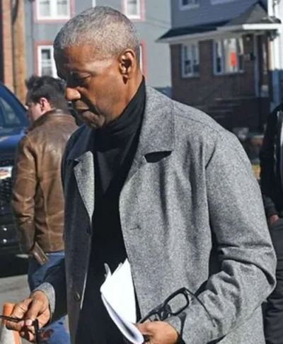 Here Comes the Flood Denzel Washington Wool Jacket
