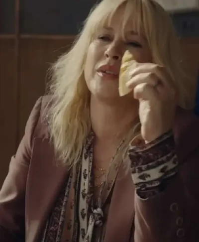 High Desert Patricia Arquette Brown Blazer