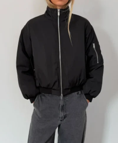 Honest Renovations S04 Lizzie MAthis Bomber Jacket