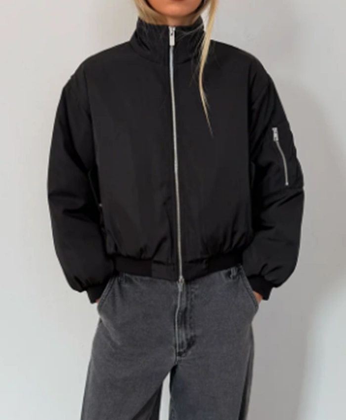 Honest Renovations S04 Lizzie MAthis Bomber Jacket